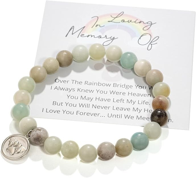 Rainbow Bridge Pet Memorial Gifts Loss of Pet Sympathy Gift Dog Cat Memorial Gif