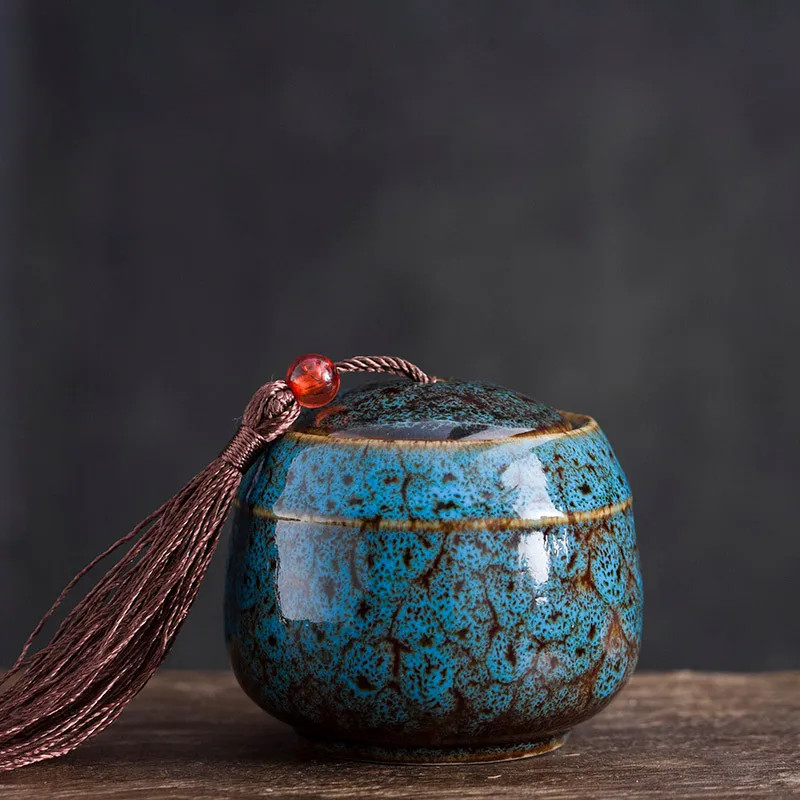 Elegant Mini Ceramic Pet Cremation Urn – 70ml Memorial Keepsake Container