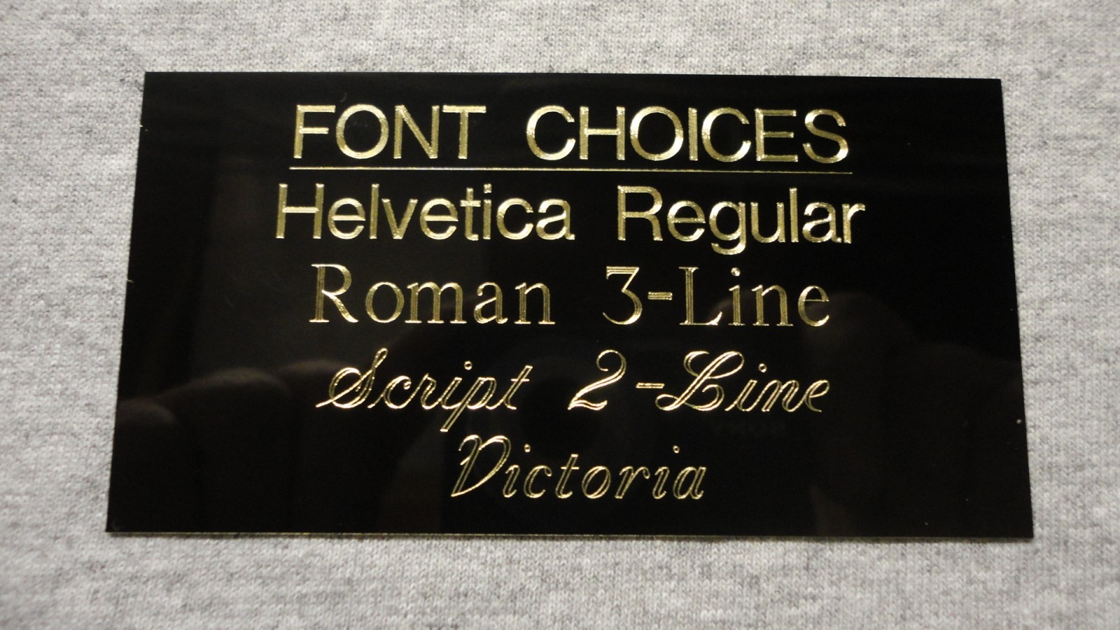 1×4 Custom Engraved Brass Plate Picture Plaque Name Tag Trophy Flag Pet