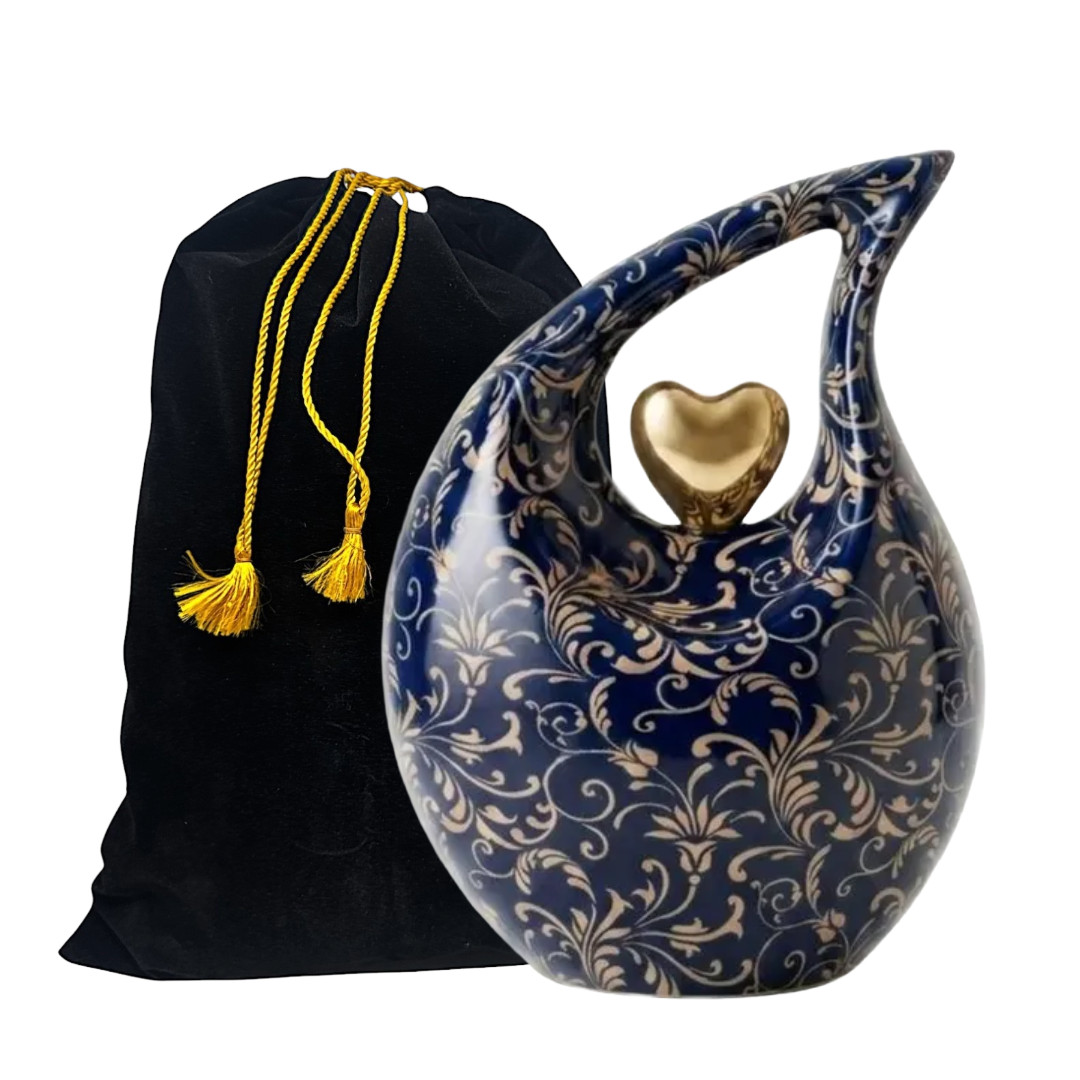 Large Standard Size Teardrop Urns for Human Ashes Adult Memorial Male & Female