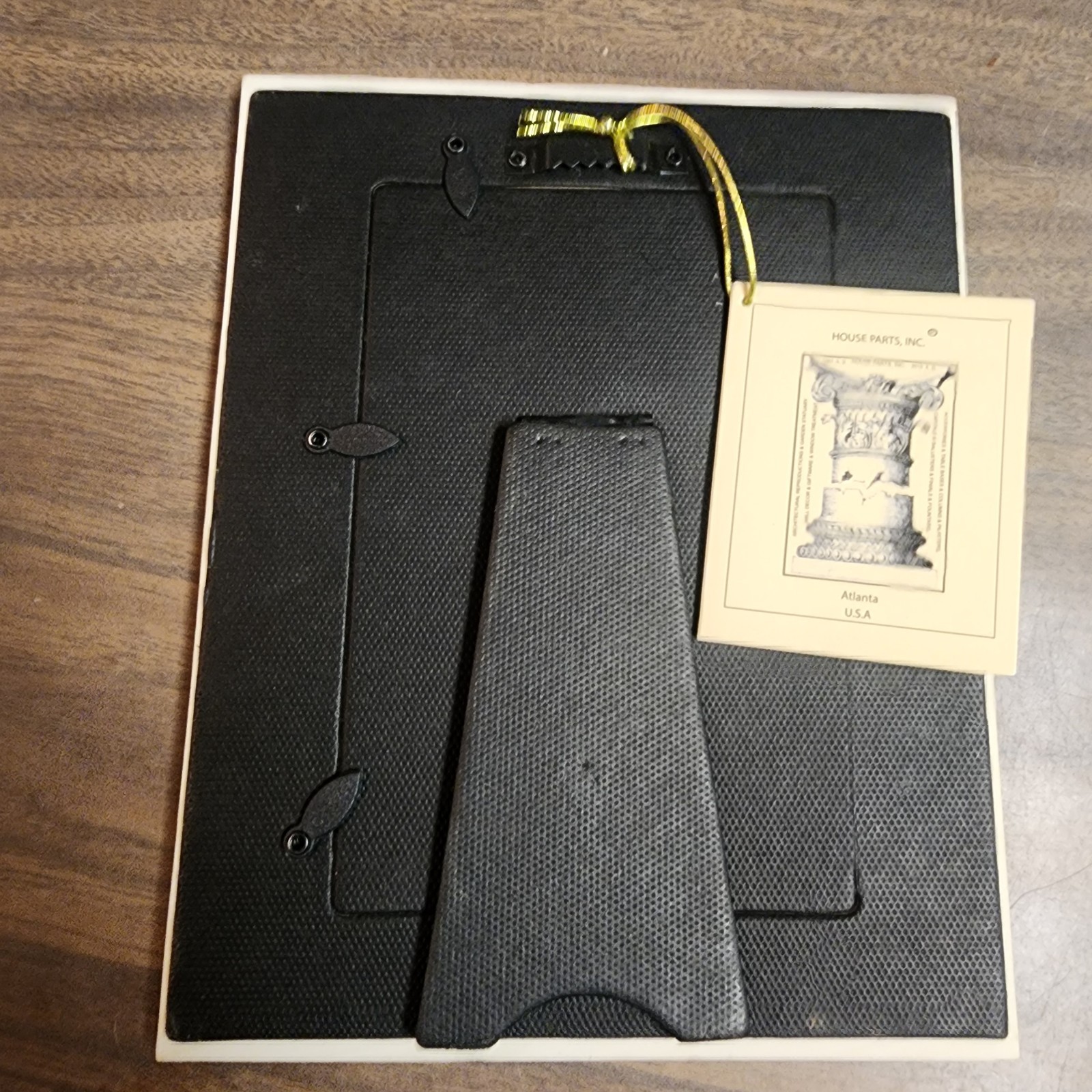 NWT Pet Memorial Photo Frame Marble Resin 6.25x8in.