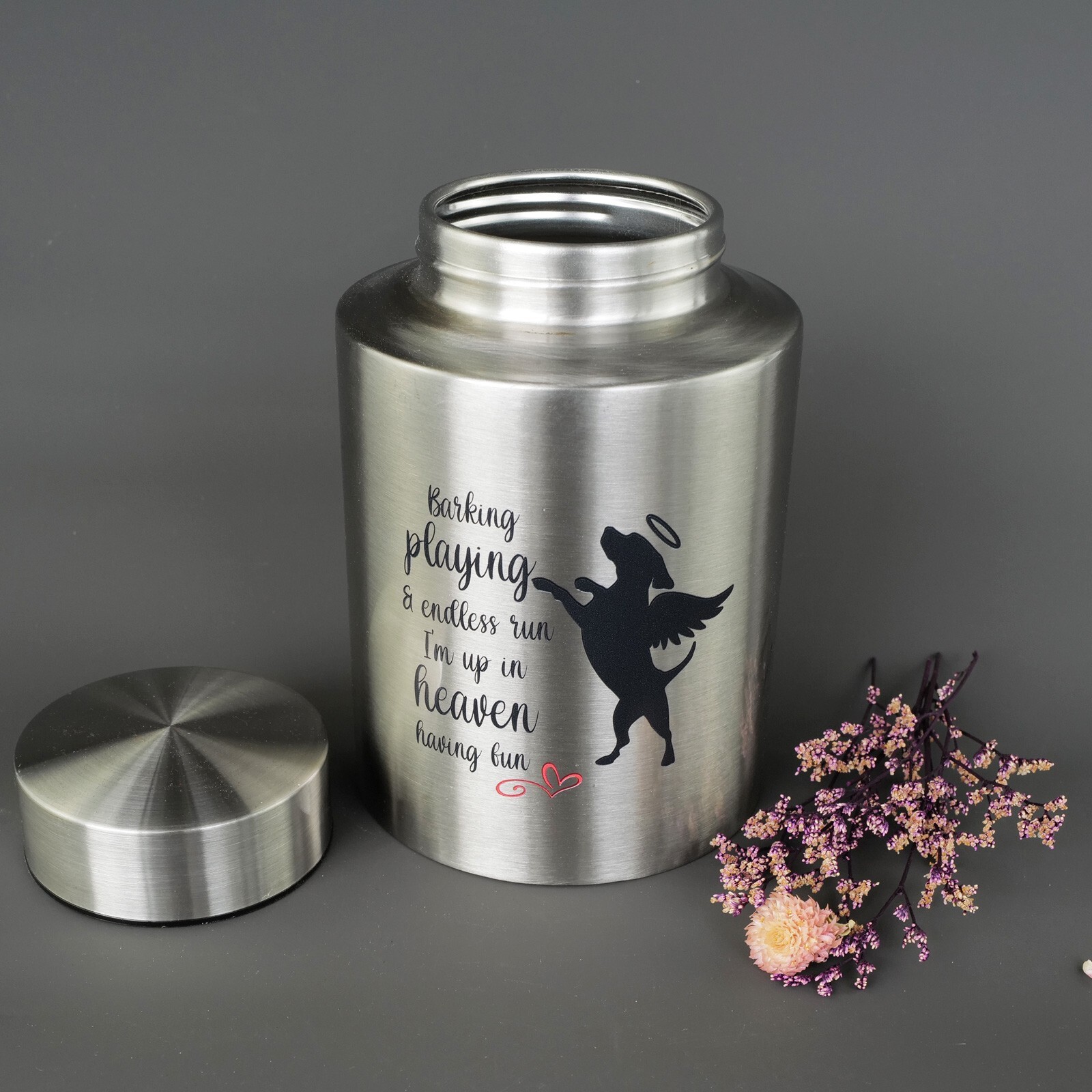 Pet Cremation Urns for Dogs Ashes, Up to 60 lbs Dog Memorial Keepsake Urns