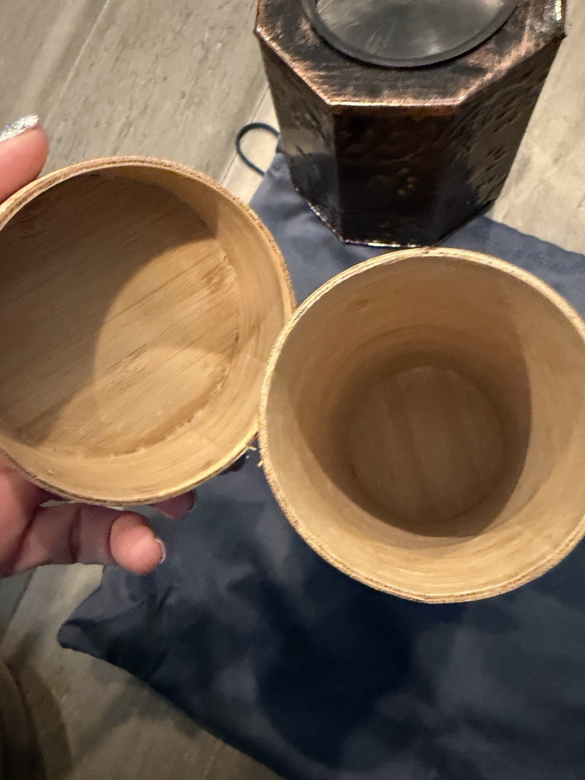 2 CREMATION URNS WOOD Metal VELVET BAG CATS DOGS Rainbow Bridge