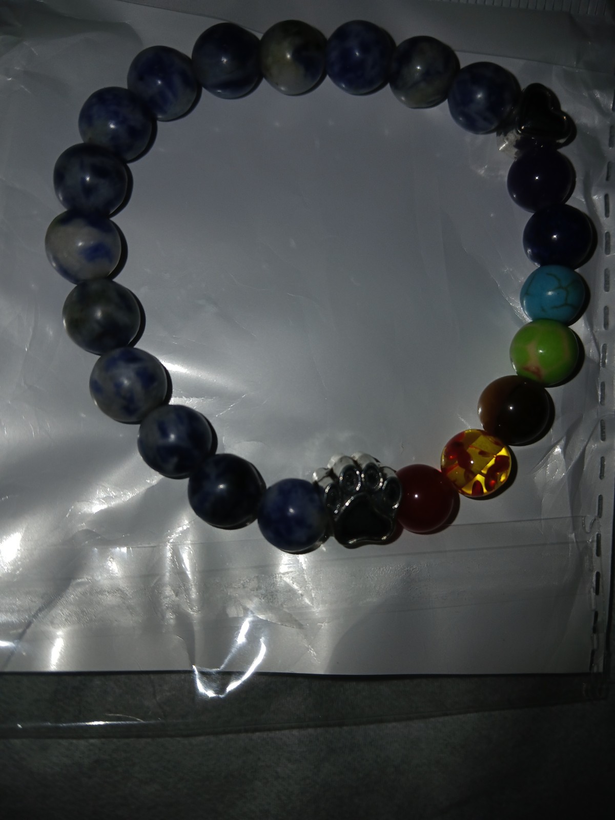 Pet Rainbow Bridge Sympathy Memorial Bereavement Bracelet Gift New