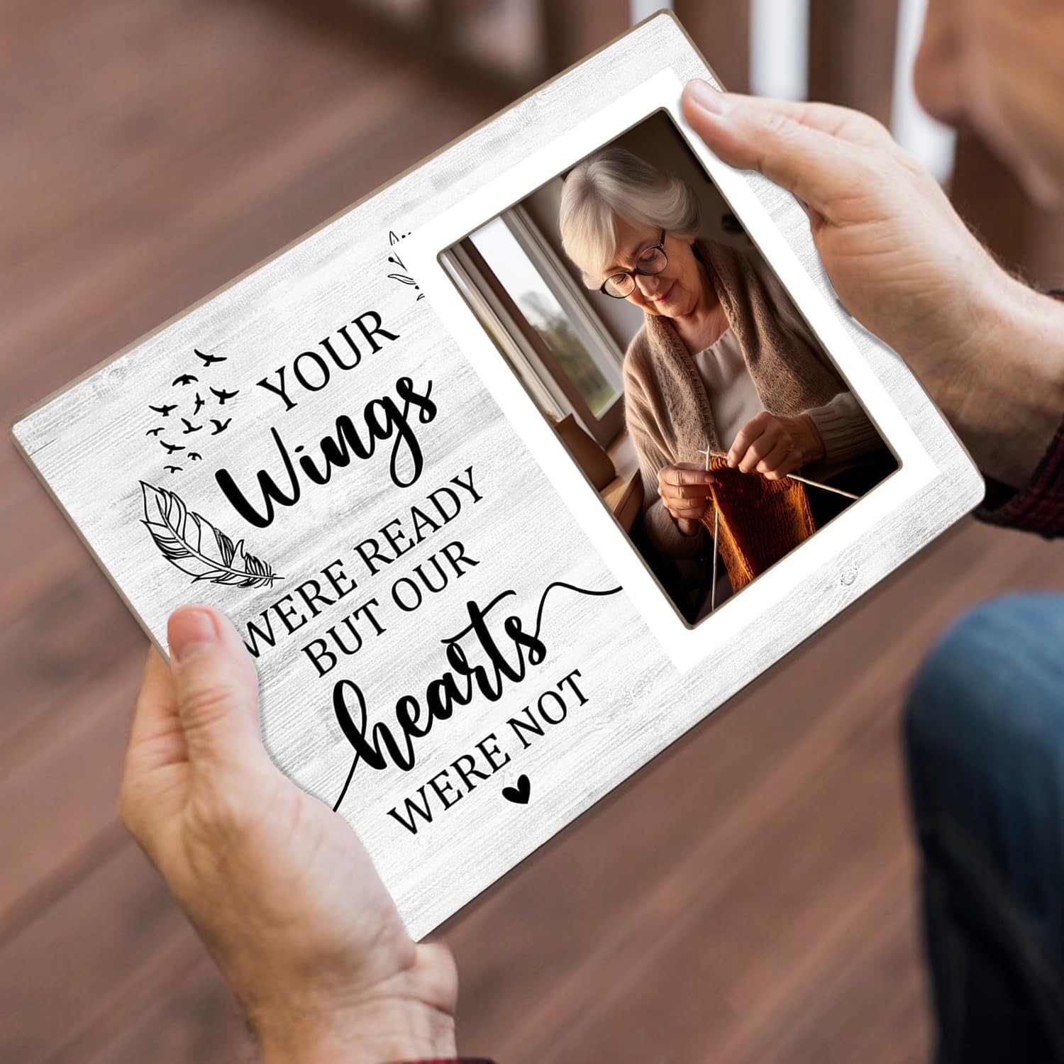 Memorial Photo Frame, Sympathy Gift for Loss Loved Ones, in My Heart, in Lovi…