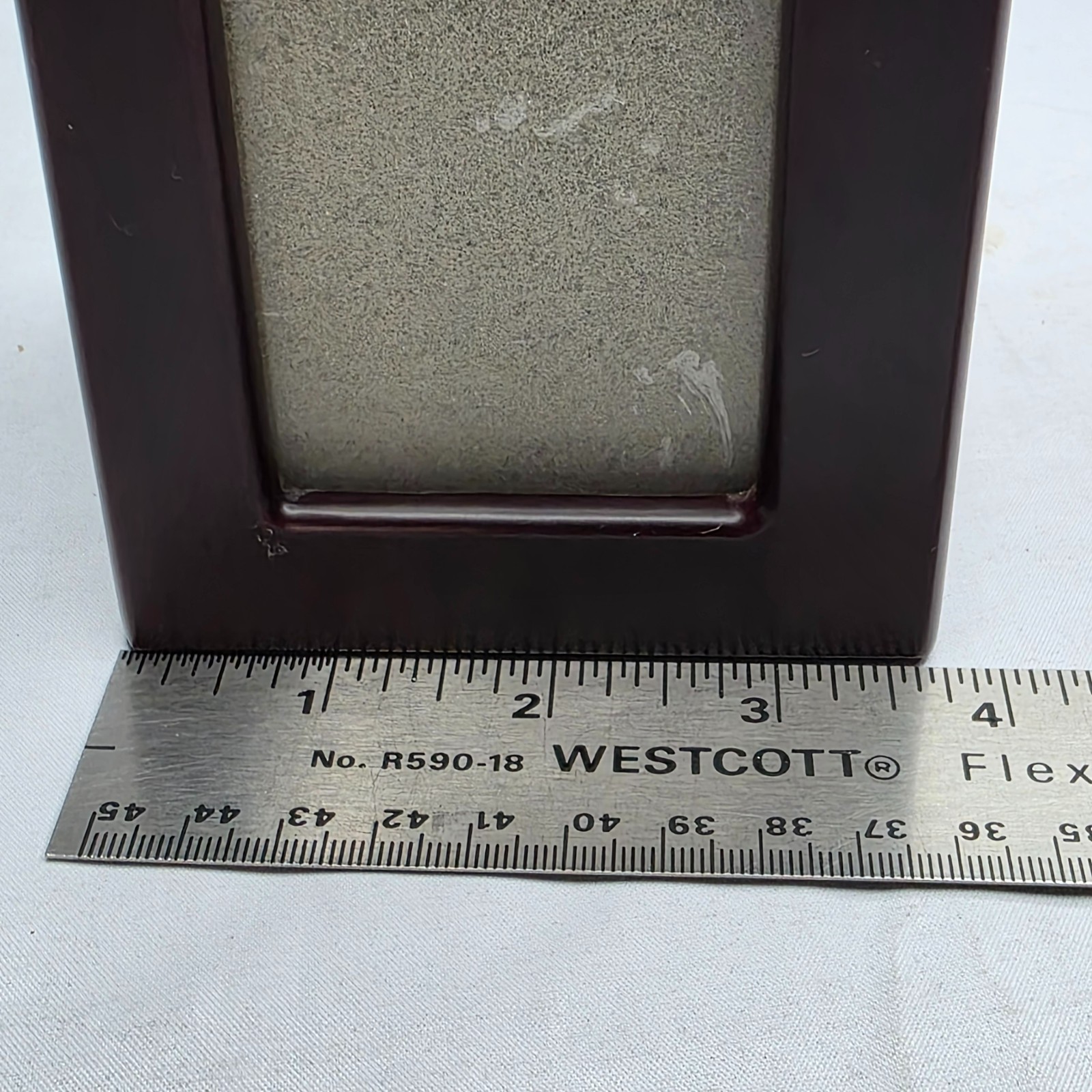 Cherry Wood Photo Box Urn Human Keepsake Pet Cremation Memorial Loss Remembrance