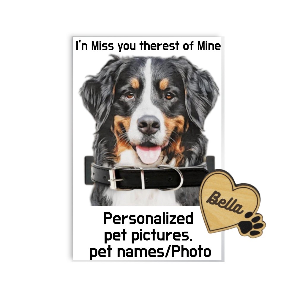 Custom Acrylic Pet Memorial Keepsake Dog Cat Photo Name Gift Owner