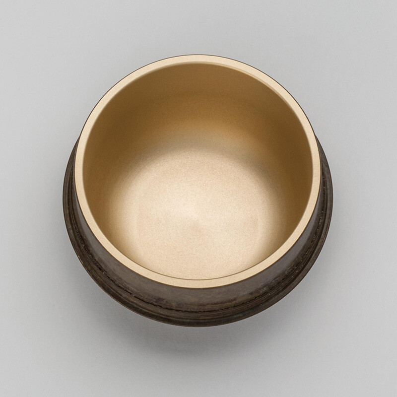 Kanata Silver Small Keepsake Urn for Human Ashes Brass