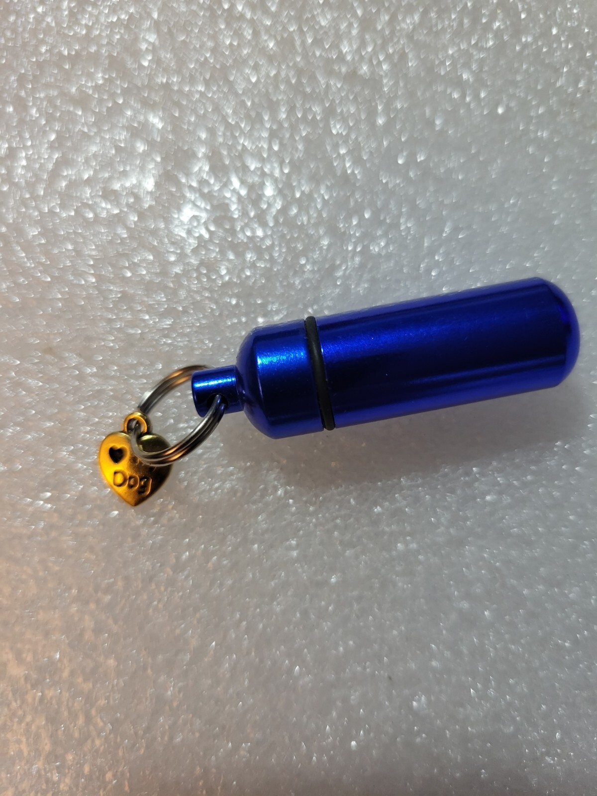 KEYCHAIN PET URN-*CUSTOM Choice Of COLOR&CHARM(S) FOR KEYCHAIN NEW