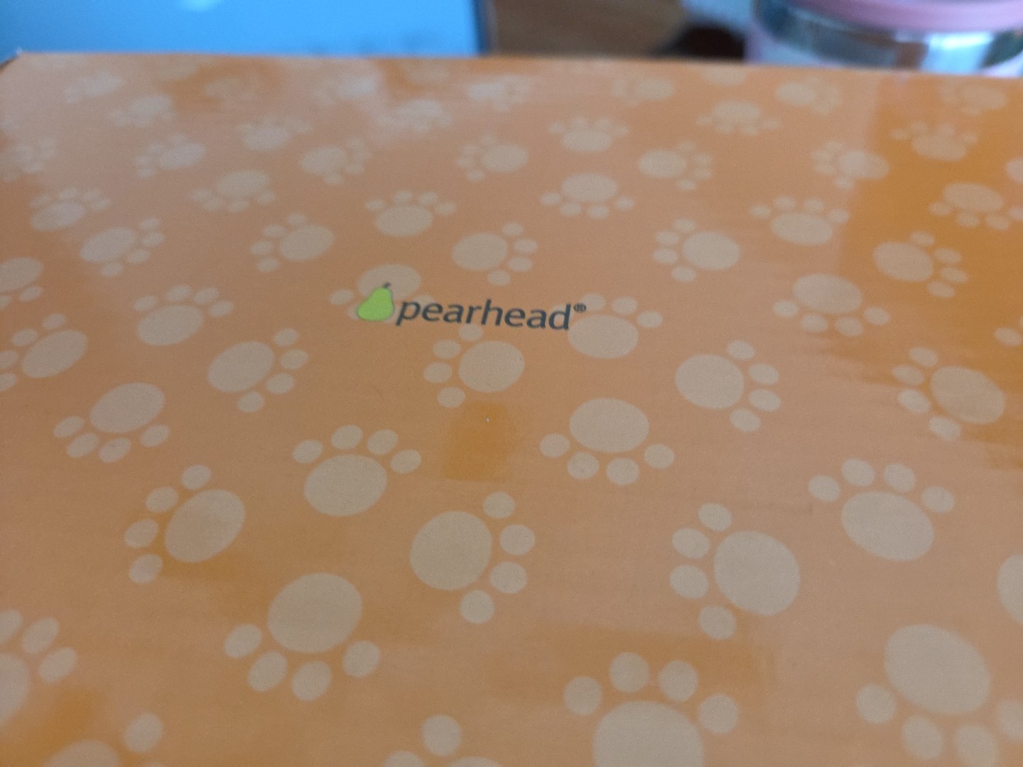 Pet Memory Box Wood Urn with Paw Print Kit for Dog or Cat Keepsake