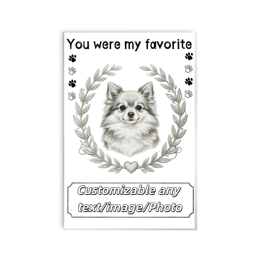 Custom Acrylic Pet Loss Memorial Keepsake Dog Cat Photo Name Gift Owner