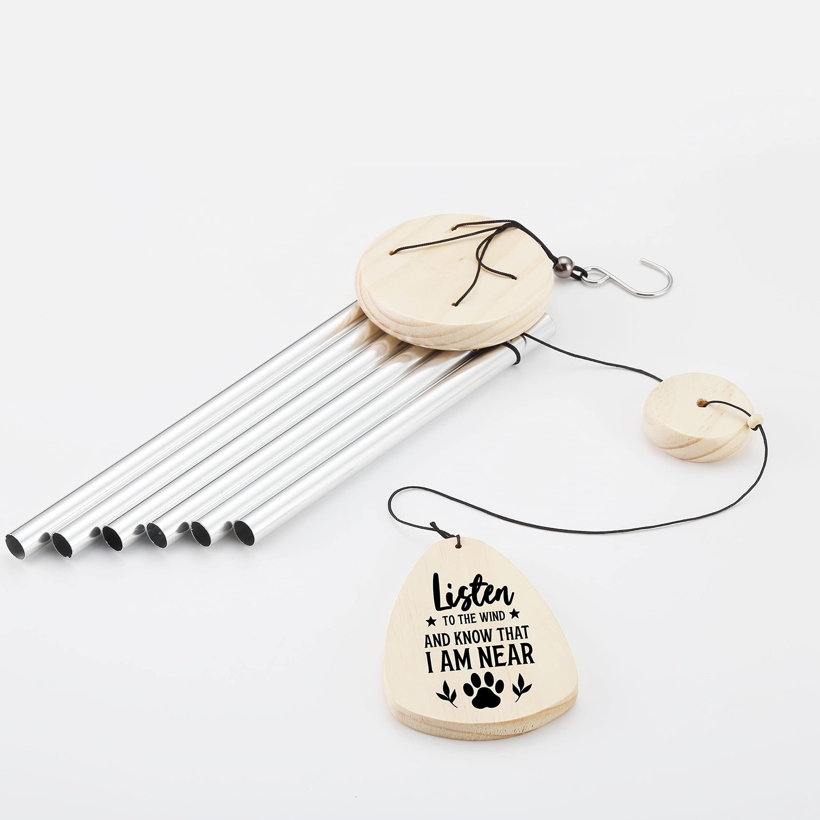 Listen to The Wind Memorial Wind Chime, Pet Dog Cat Remembrance Sympathy Gift…