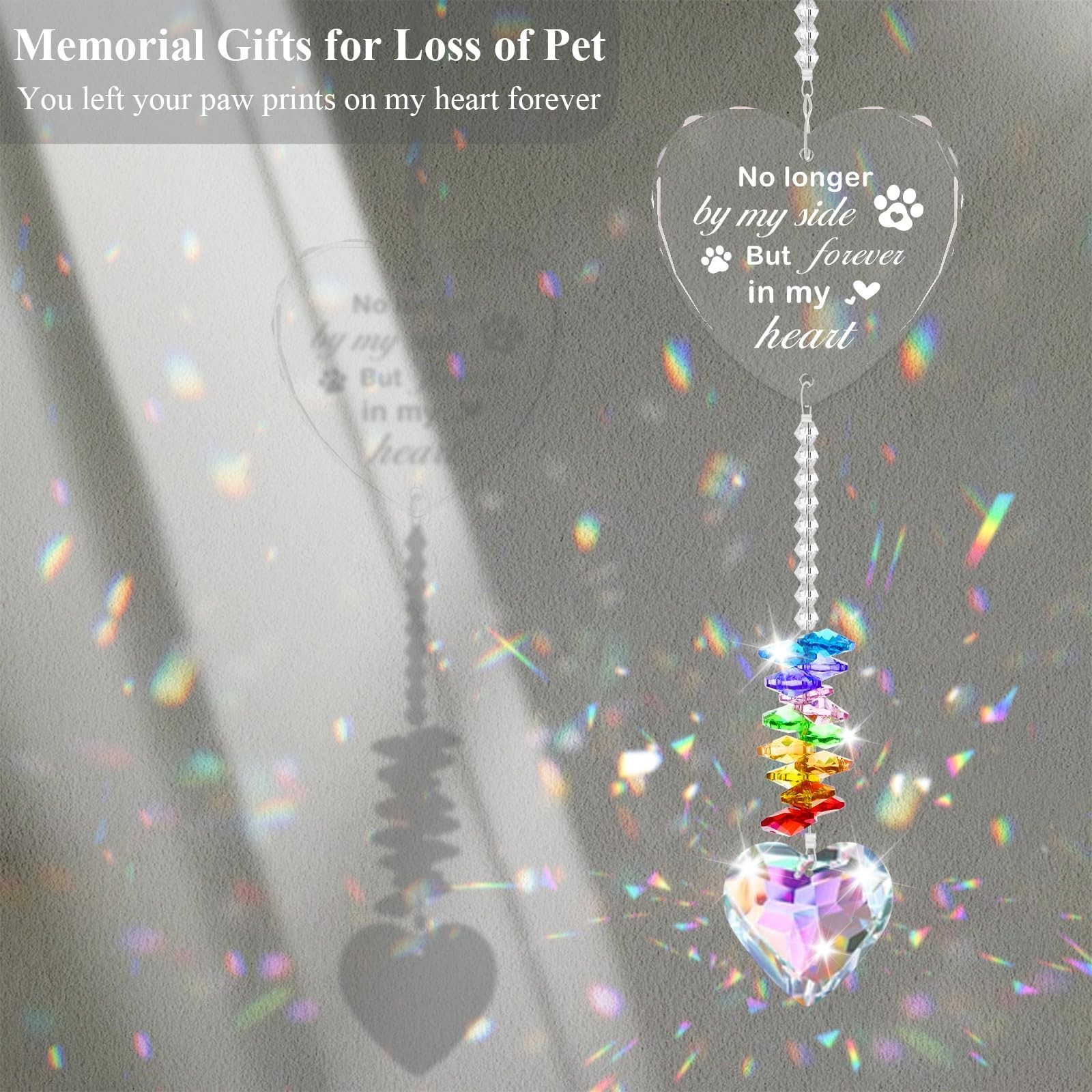 Pet Memorial Gifts, Dog Memorial, Loss of Dog Sympathy Gift, Sympathy Crystal…
