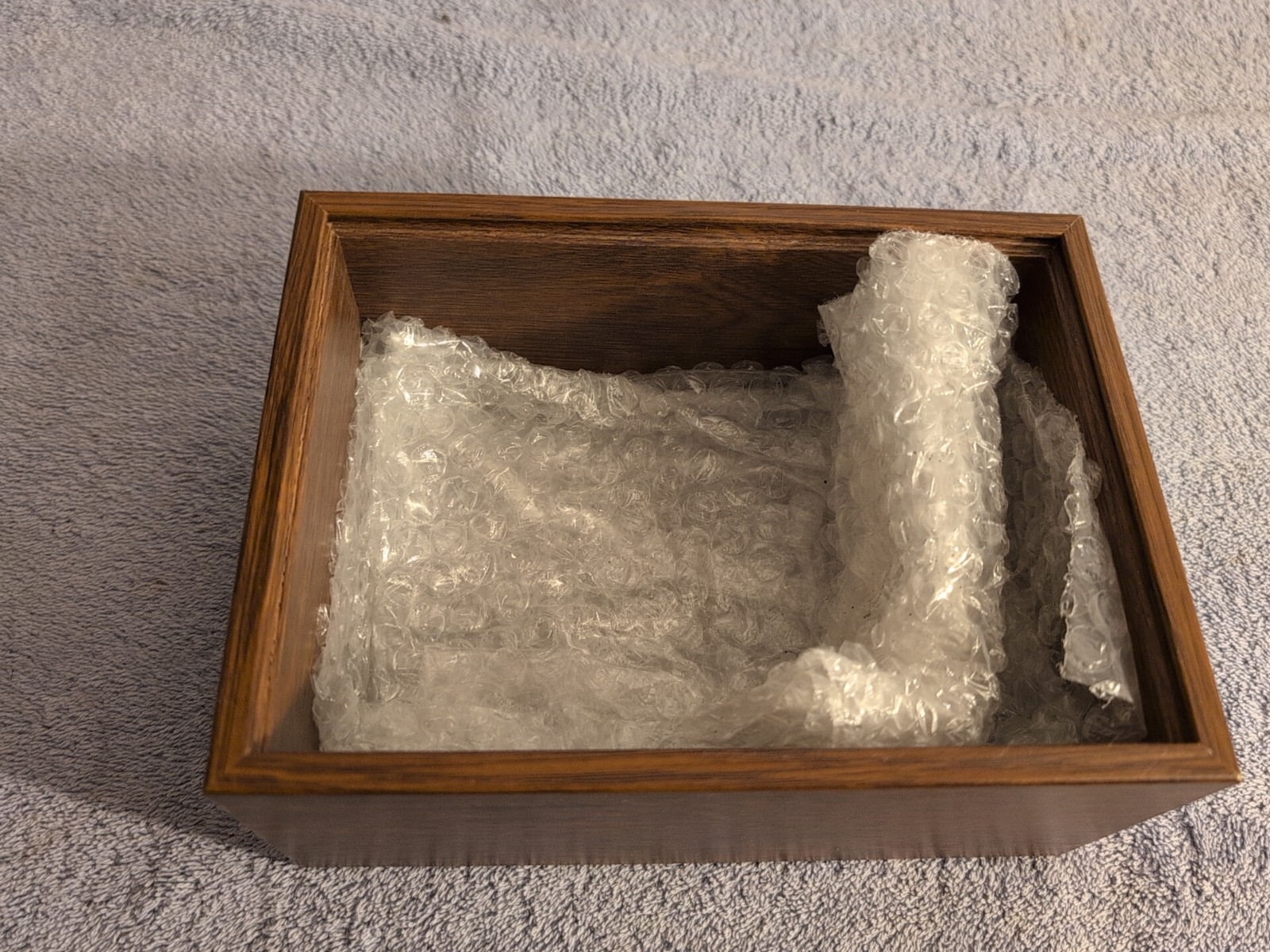 Wooden Urn Box for Human Ashes Cremation 6.5″x9″ Urn Box Decorative Urn Pet