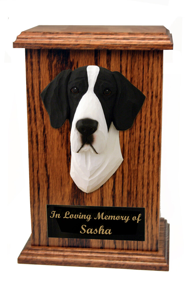 Great Dane Natural Memorial Urn