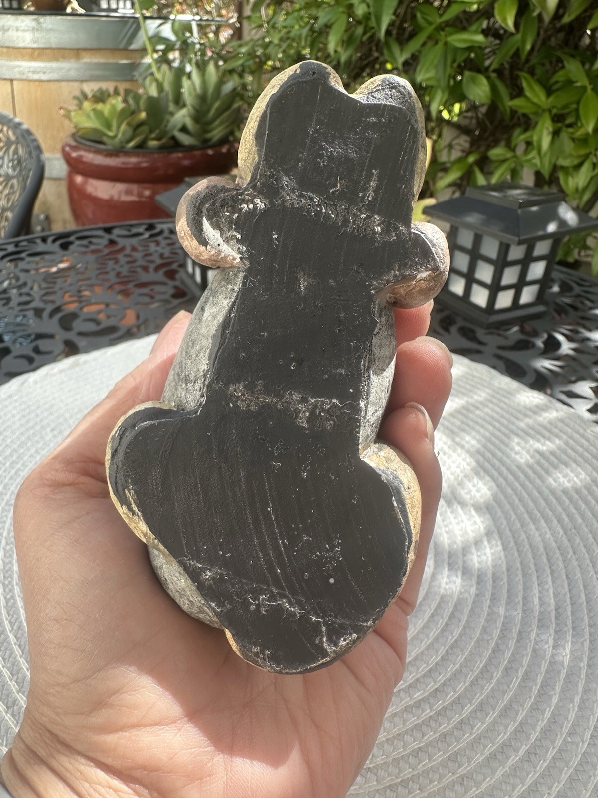 Forever In My Heart Keepsake Angel Dog Puppy Memorial Rock Grave Marker