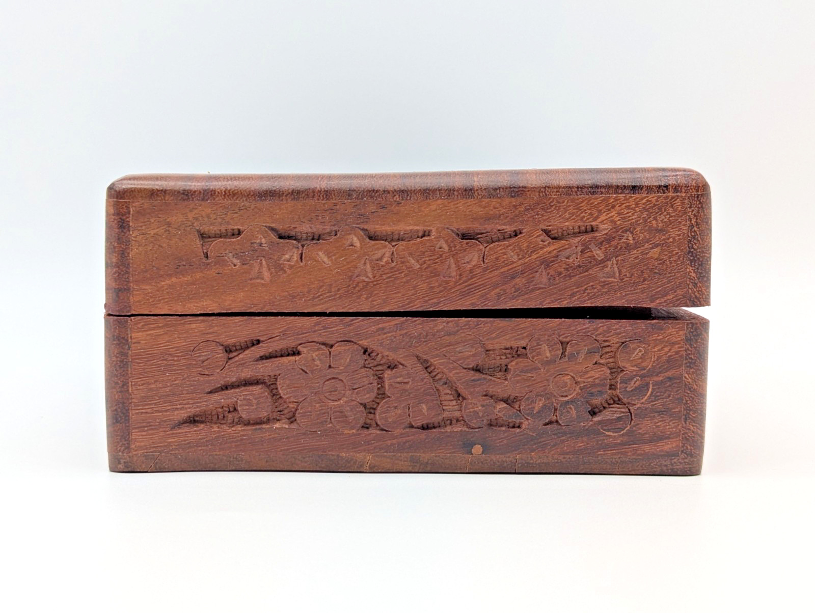Handcrafted Rosewood Cremation Urn Small Pet Ashes Cat Dog Tree Of Life Keepsake