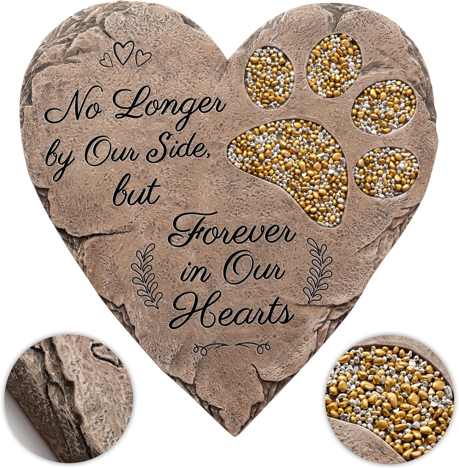 Rainbow Bridge Dog Memorial Stone – Thoughtful Pet Loss Gift