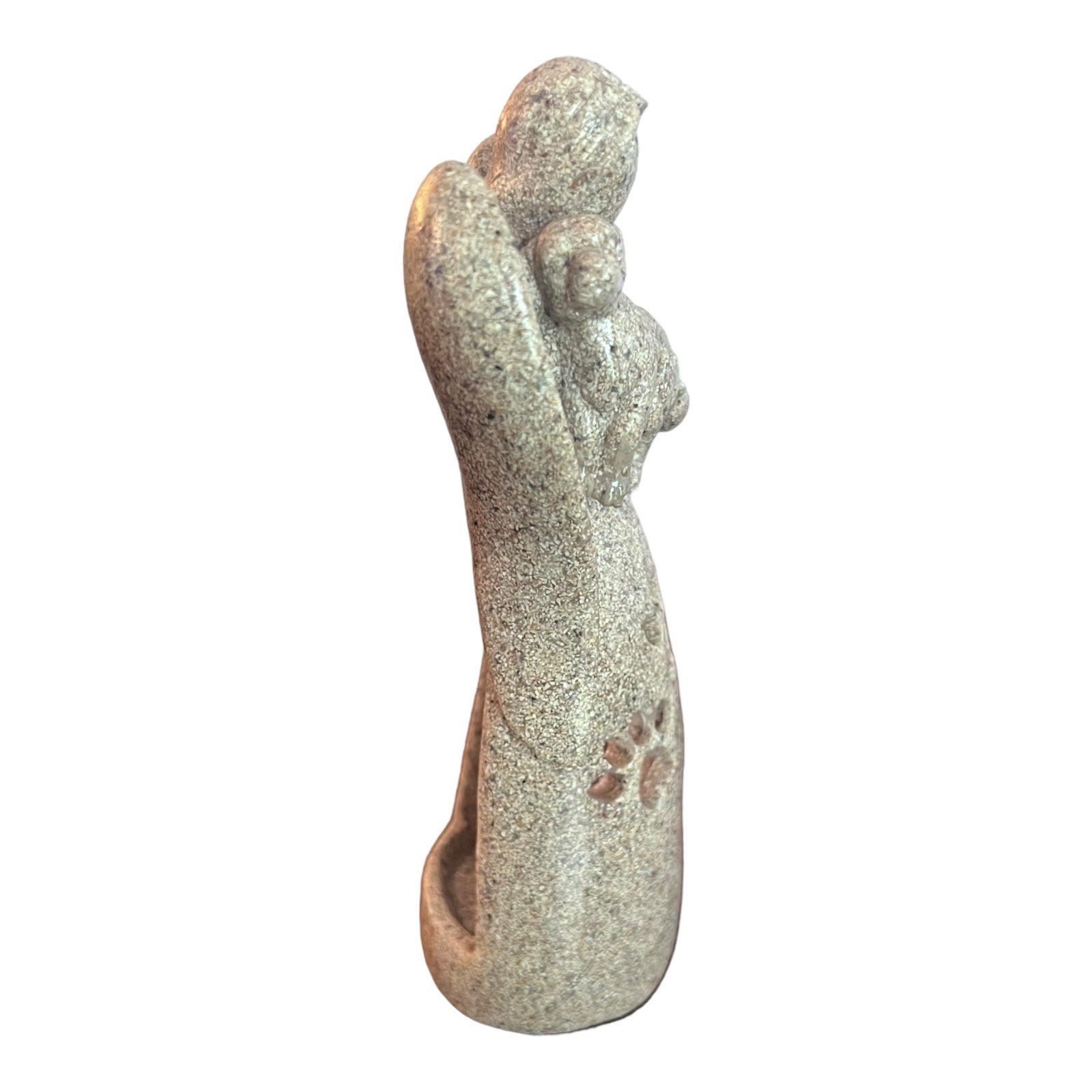 Dog Memorial Angel Tea Light Candle Holder Statue Pet Bereavement Sympathy Gift
