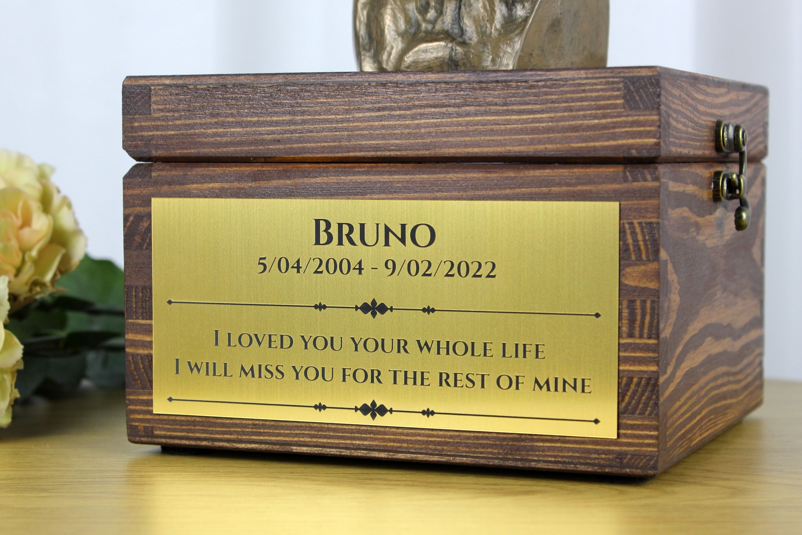Golden Retriever Brown Urn Art-Dog