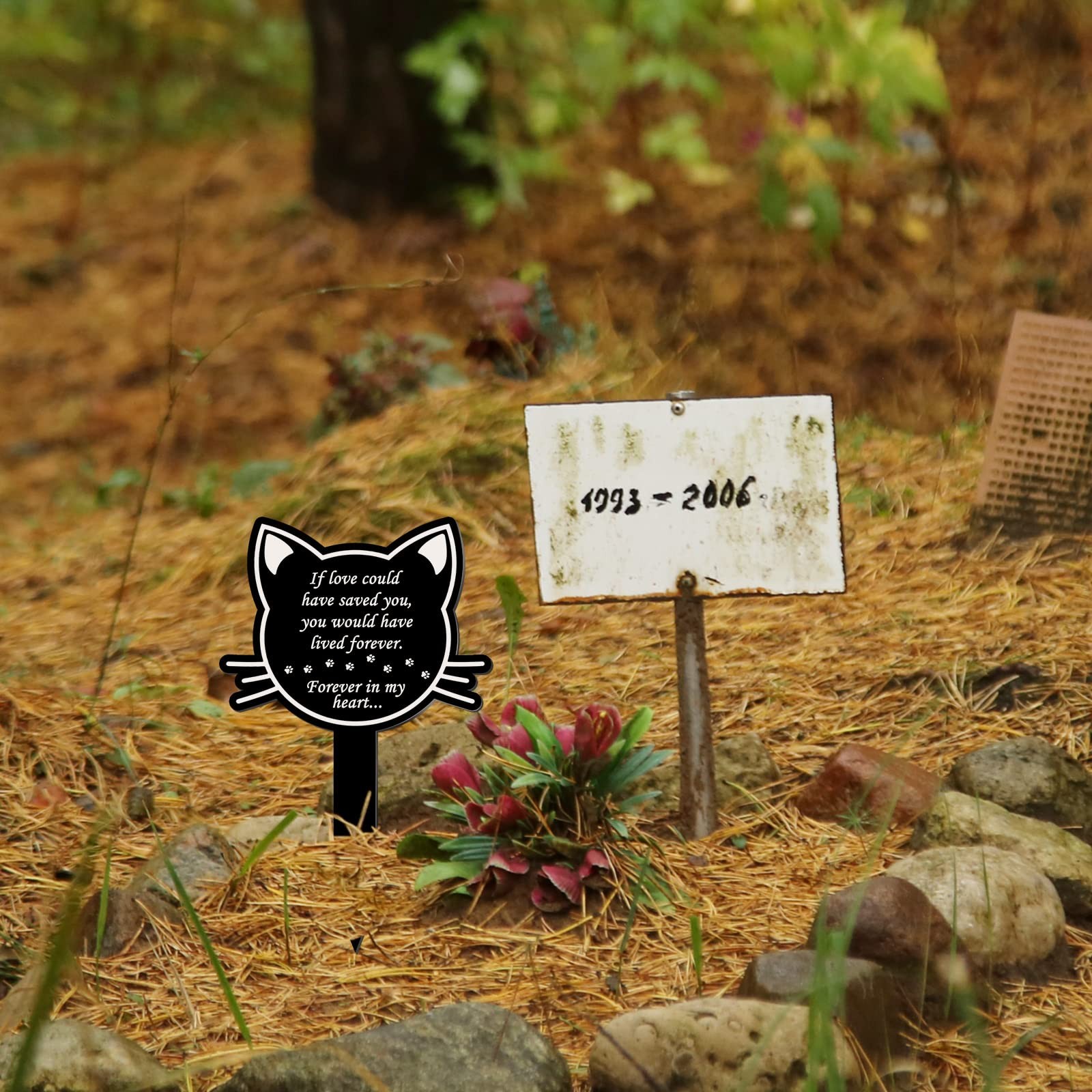 Unittype Pet Grave Marker Memorial Gifts Loss Stake Plaques for…