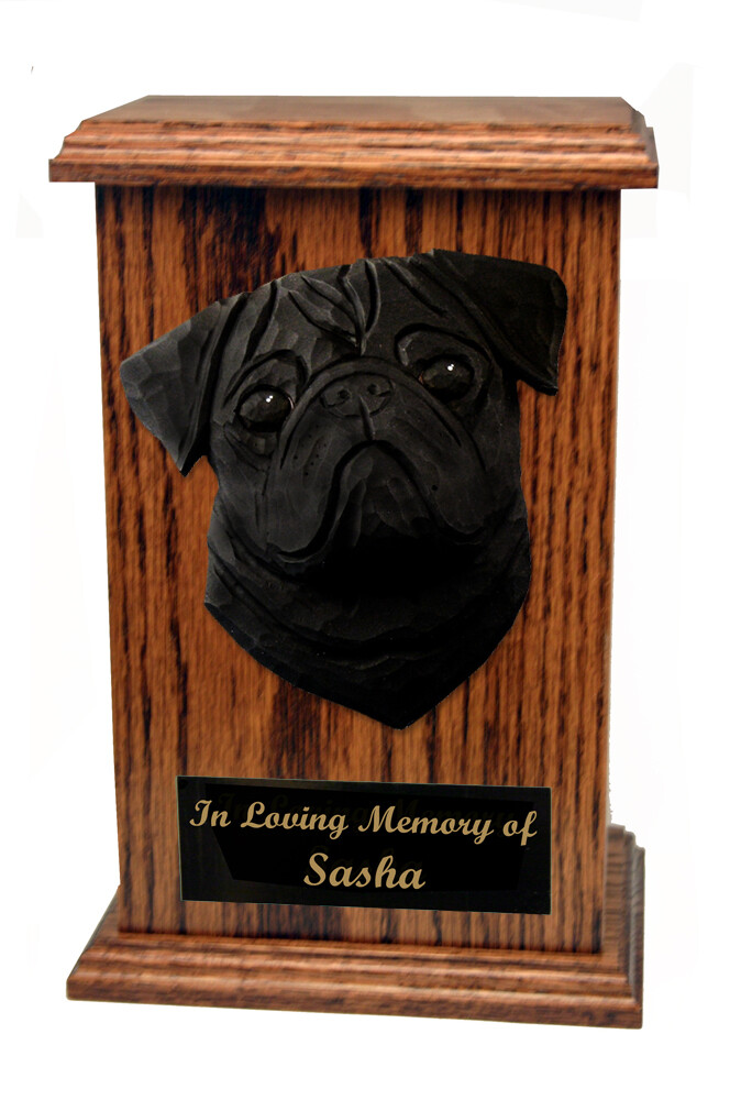 Pug Memorial Urn