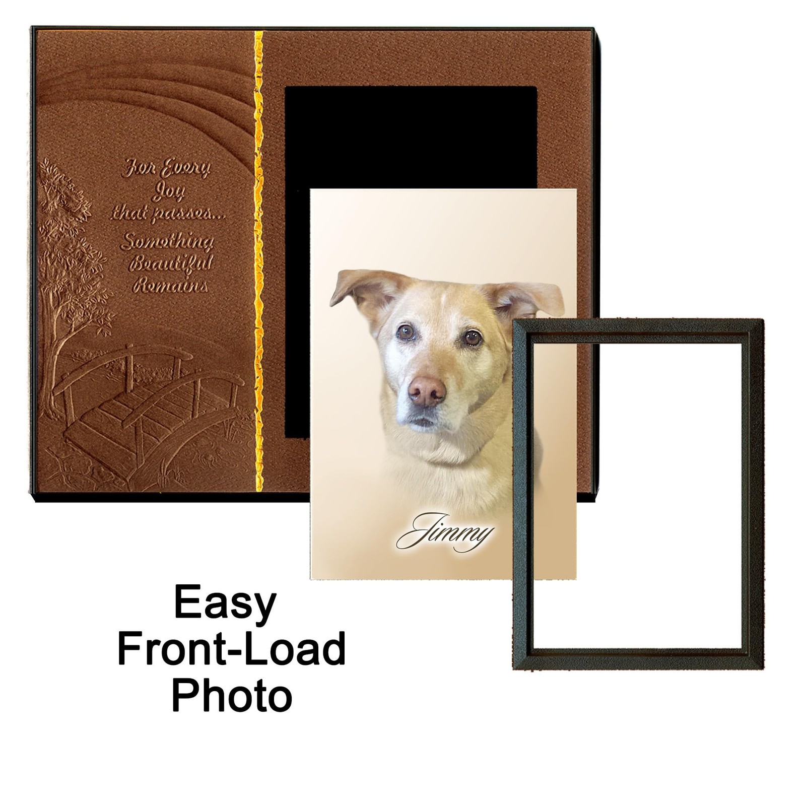 When Tomorrow Starts Without Me Pet Memorial Gifts for Dogs, Handcrafted Pict…