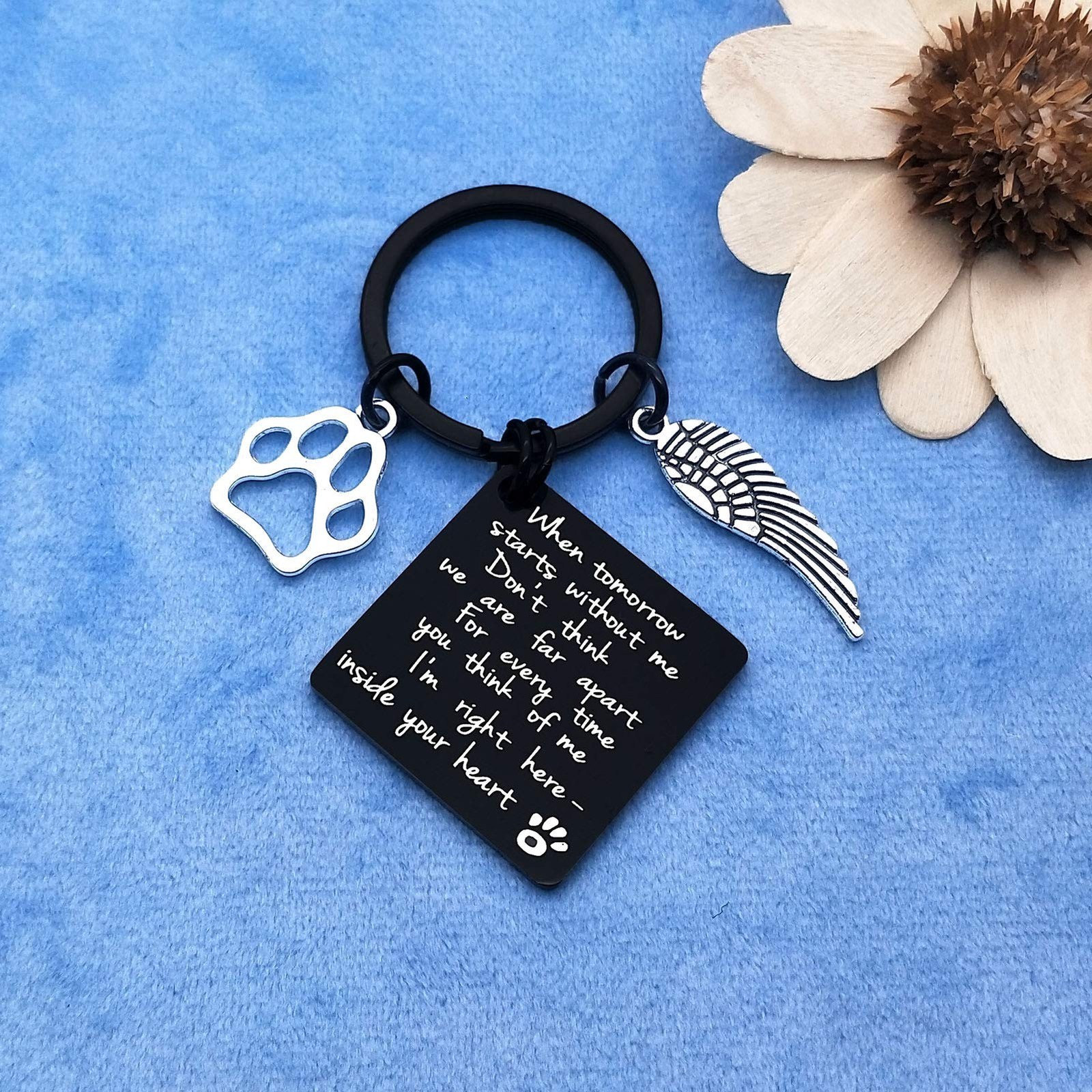 Loss of Pet Keychain Pet Memorial Gifts Keychain Dog Cat Sympathy Gifts When …