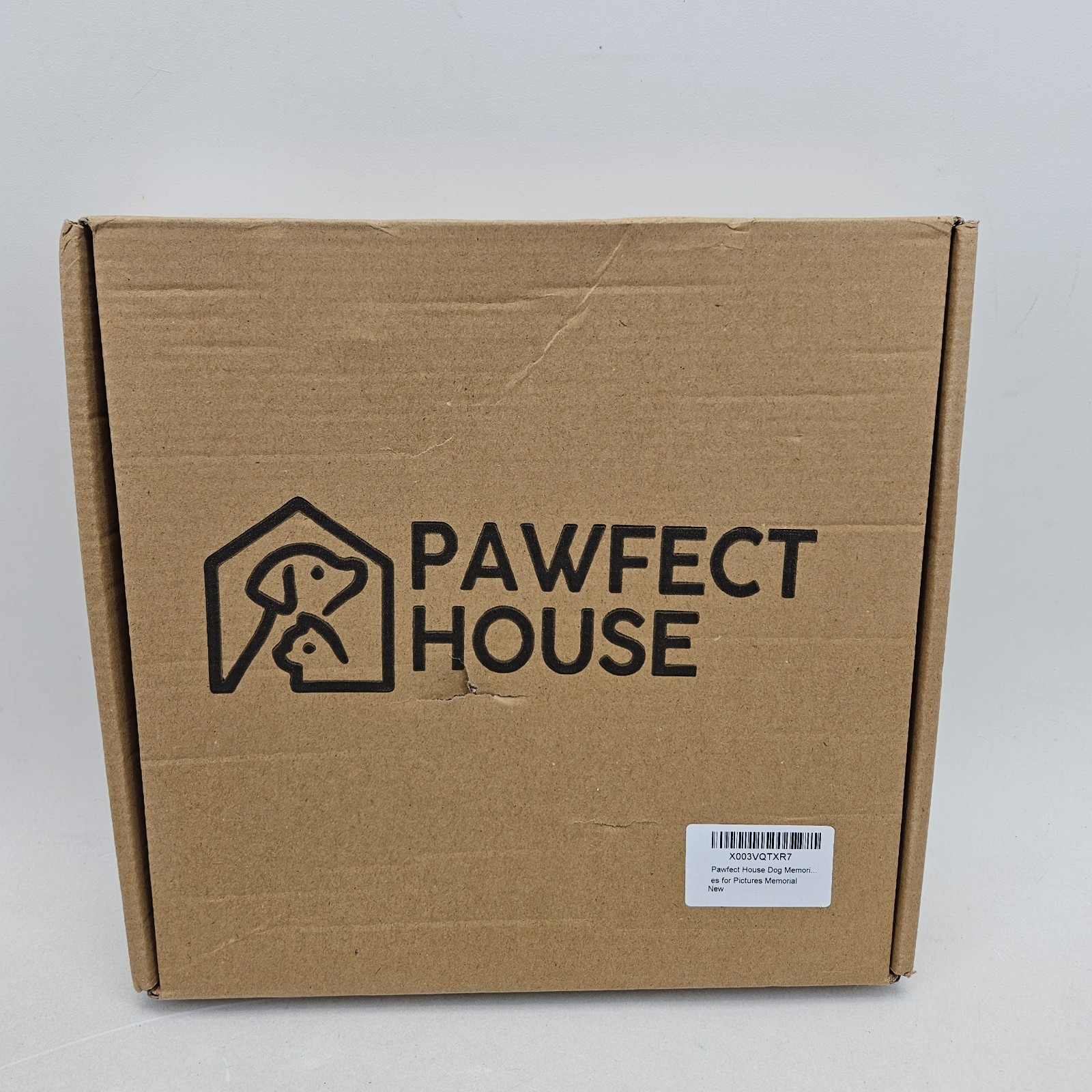 Pawfect House Dog Memorial Gifts for Loss with Collar, Dog Photo Frame, Memory
