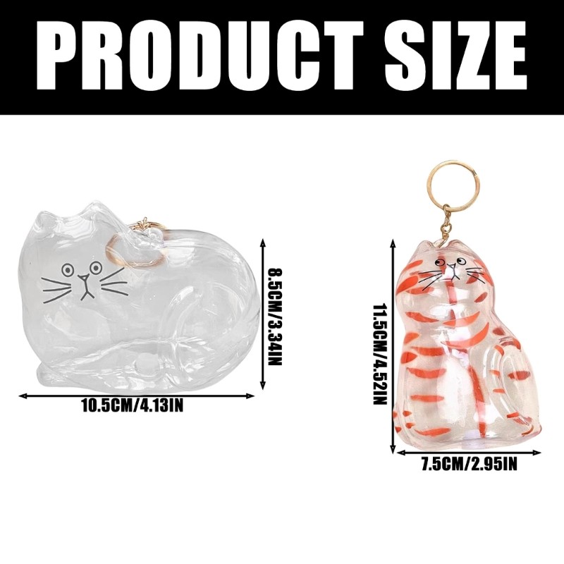 PVC Pet Hair Memorial Storage Box For Preserving Cats Memory Pendant Ornament