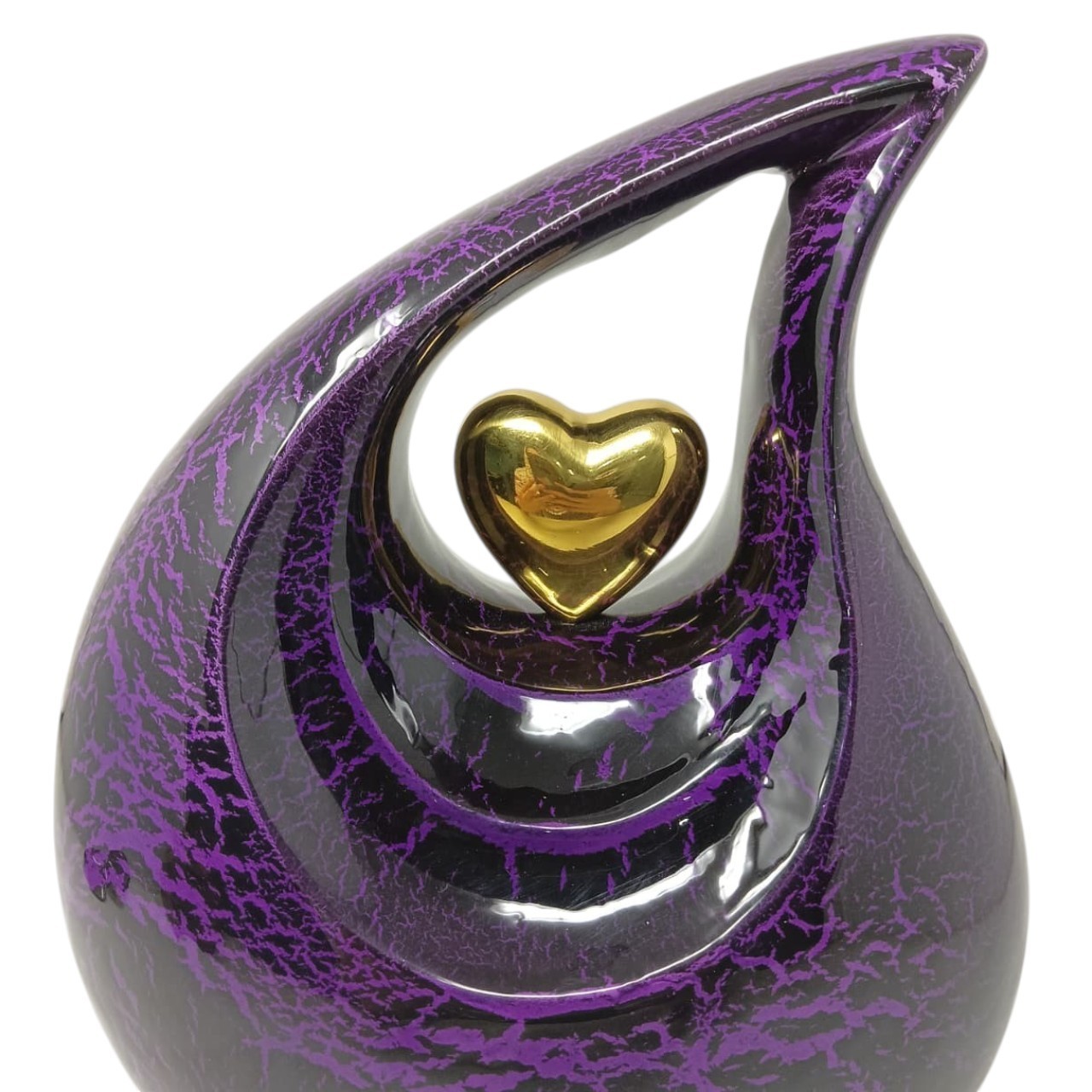 Large Standard Size Funeral Memorial Teardrop Urns for Human Ashes Adult w/Bag