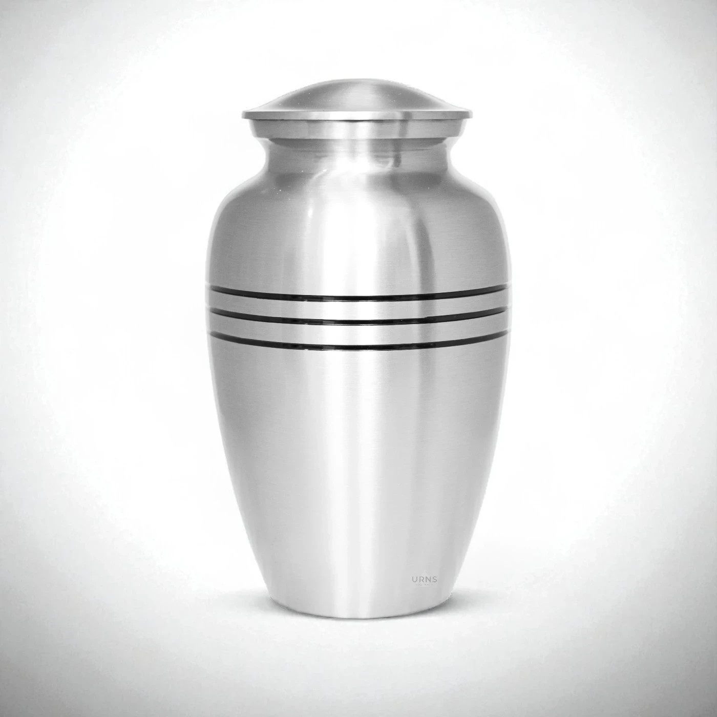 Lineage Lumina Silver Cremation Urn for Ashes