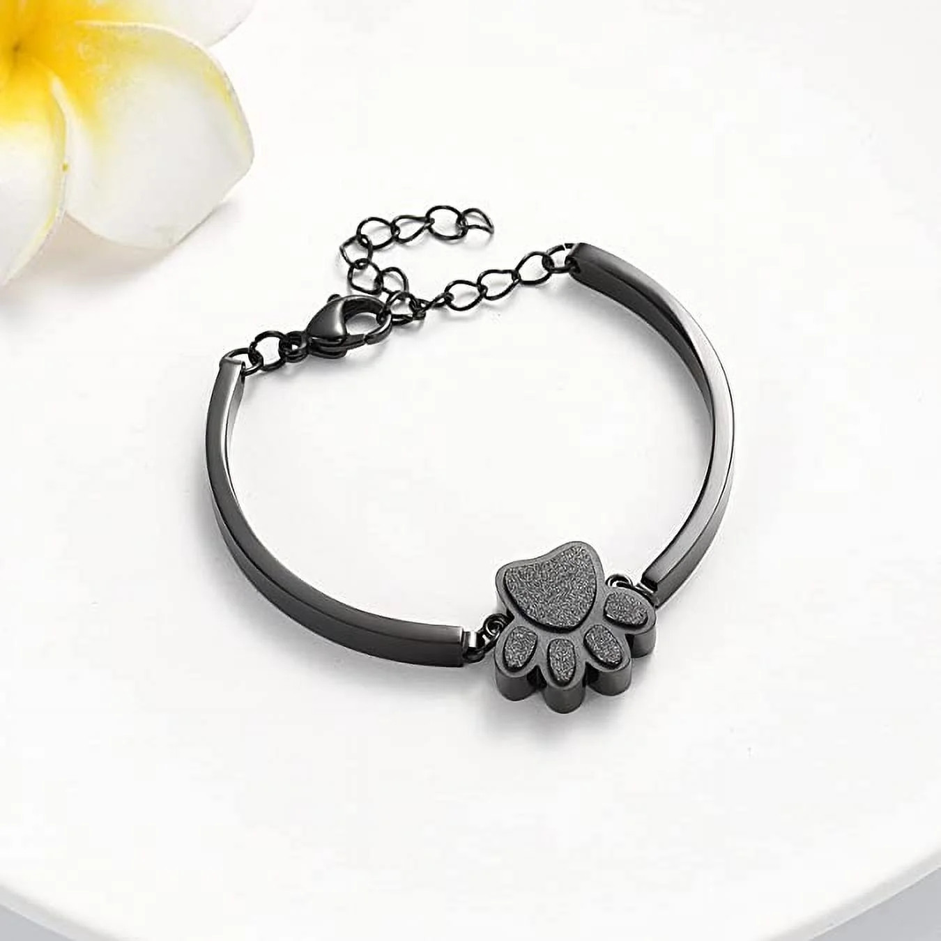 Pet Cremation Jewelry for Ashes for Dog/Cat Ashes Keepsake Urn Bracelet for Wome
