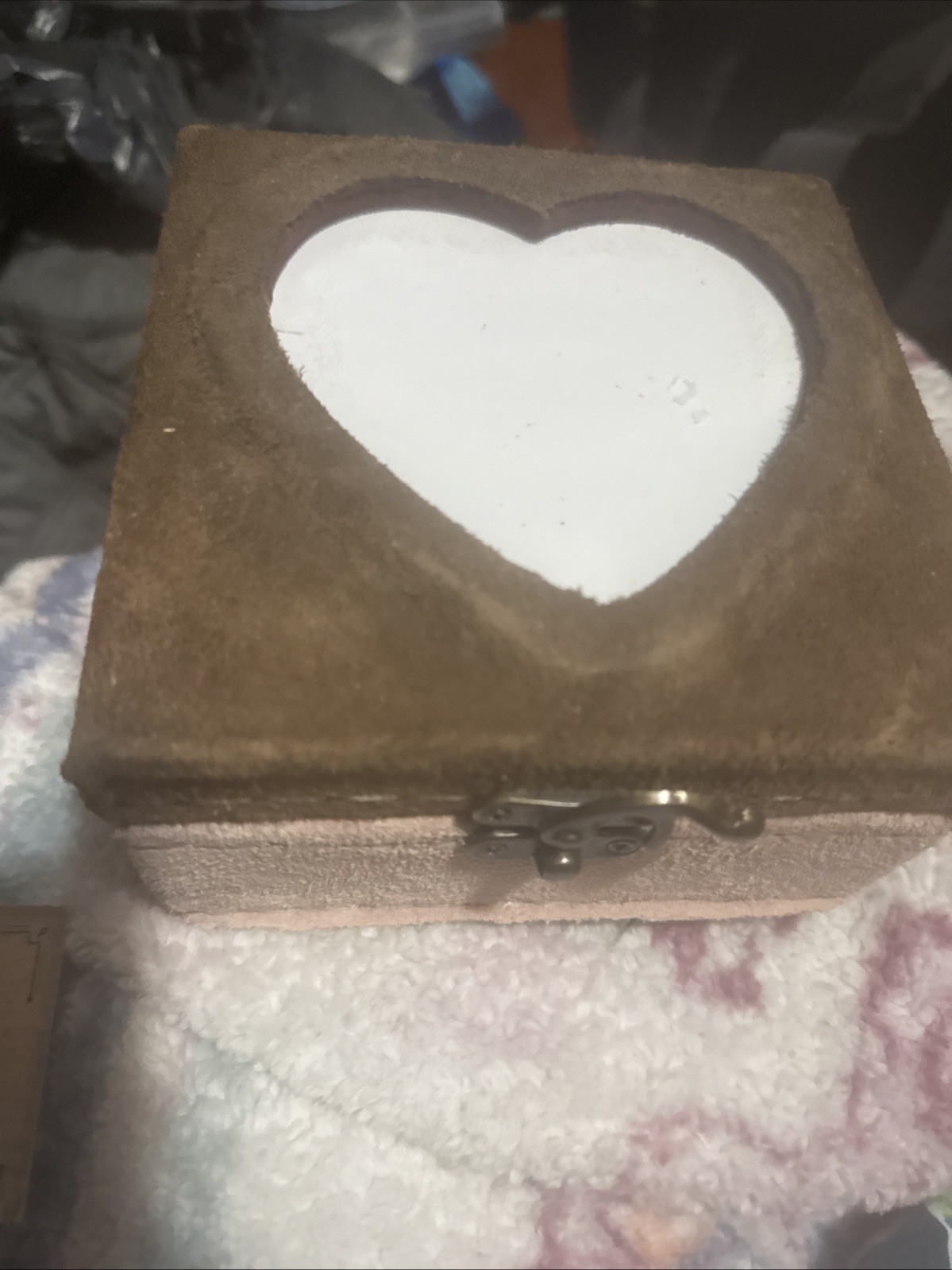 All Leather Pet Ashes In Box 8” Square