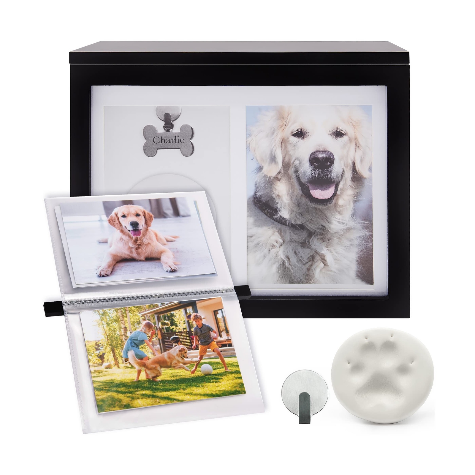 Chasing Tails Keepsake Pet Urns for Dogs Ashes – Wooden Memorial Dog Urns for…