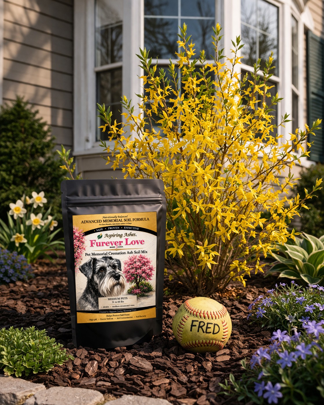 Soil for Cremated Pet Ashes: Medium Pet Memorial Kit