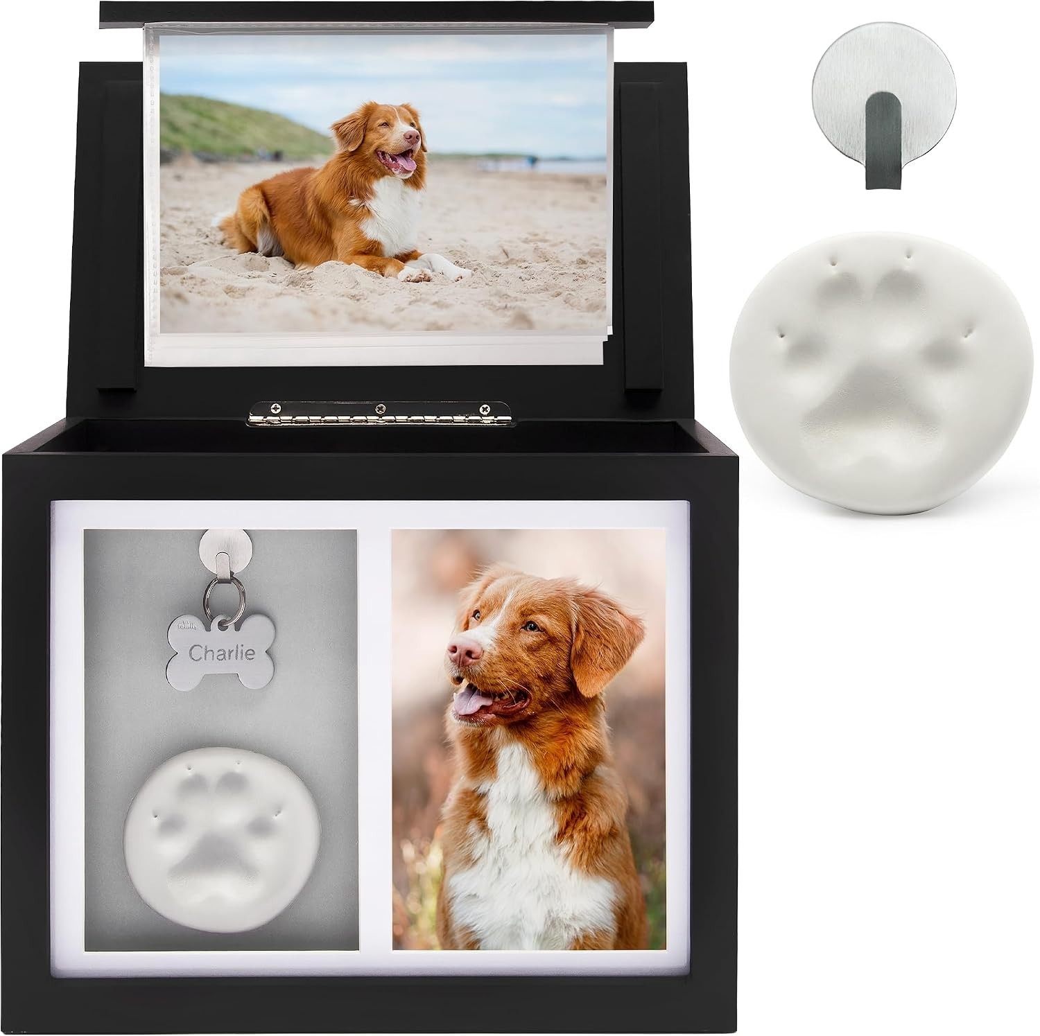 Pet Urns for Dogs – Dog Urns for Ashes, Suitable for All Pets – Includes Paw …