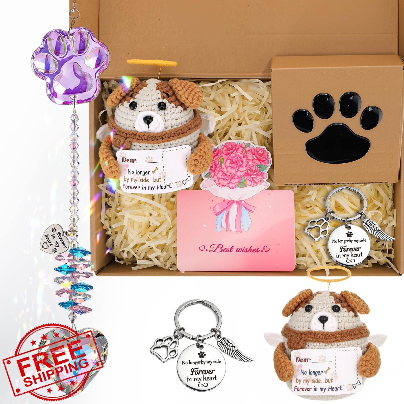 Hoemwarm pet sympathy dog memorial gift