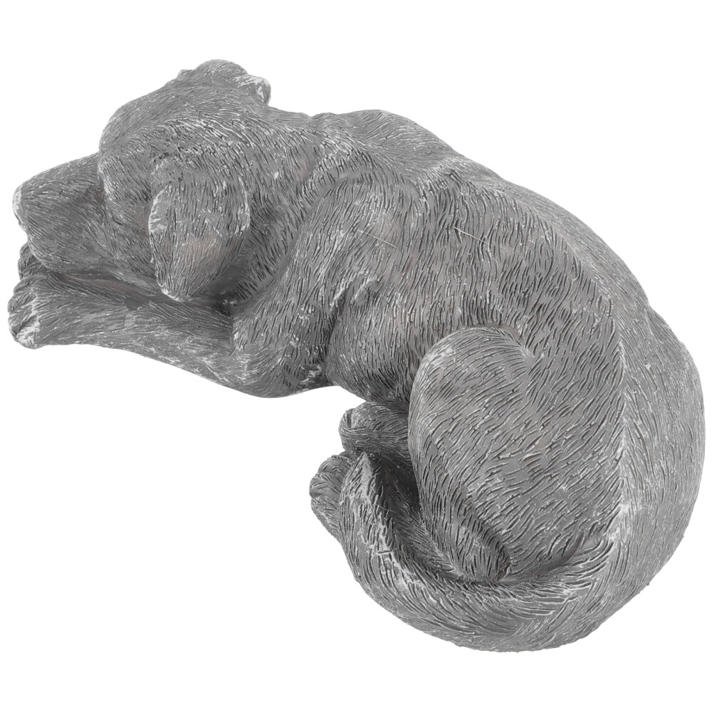 Resin Pet Grave Stone Tombstone for Dogs Memorial Garden Statue Decoration