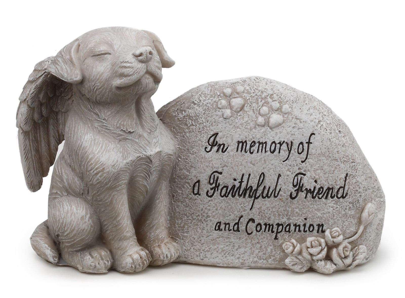 Dog Memorial Garden Stone Pet Remembrance Outdoor Decoration