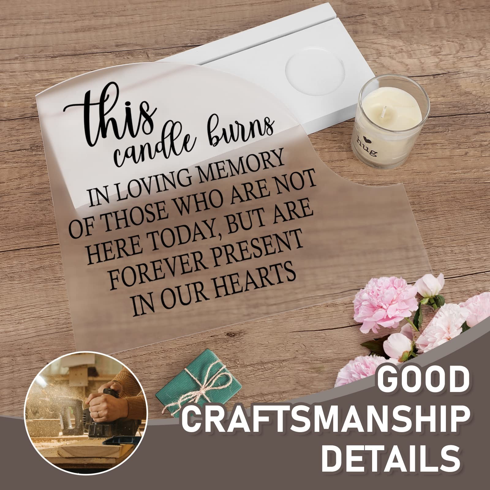 Wedding Remembrance-Sympathy Gifts Memorial Candle – Gifts for Loss of Loved …