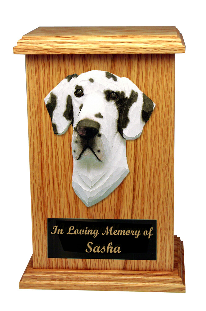 Great Dane Natural Memorial Urn