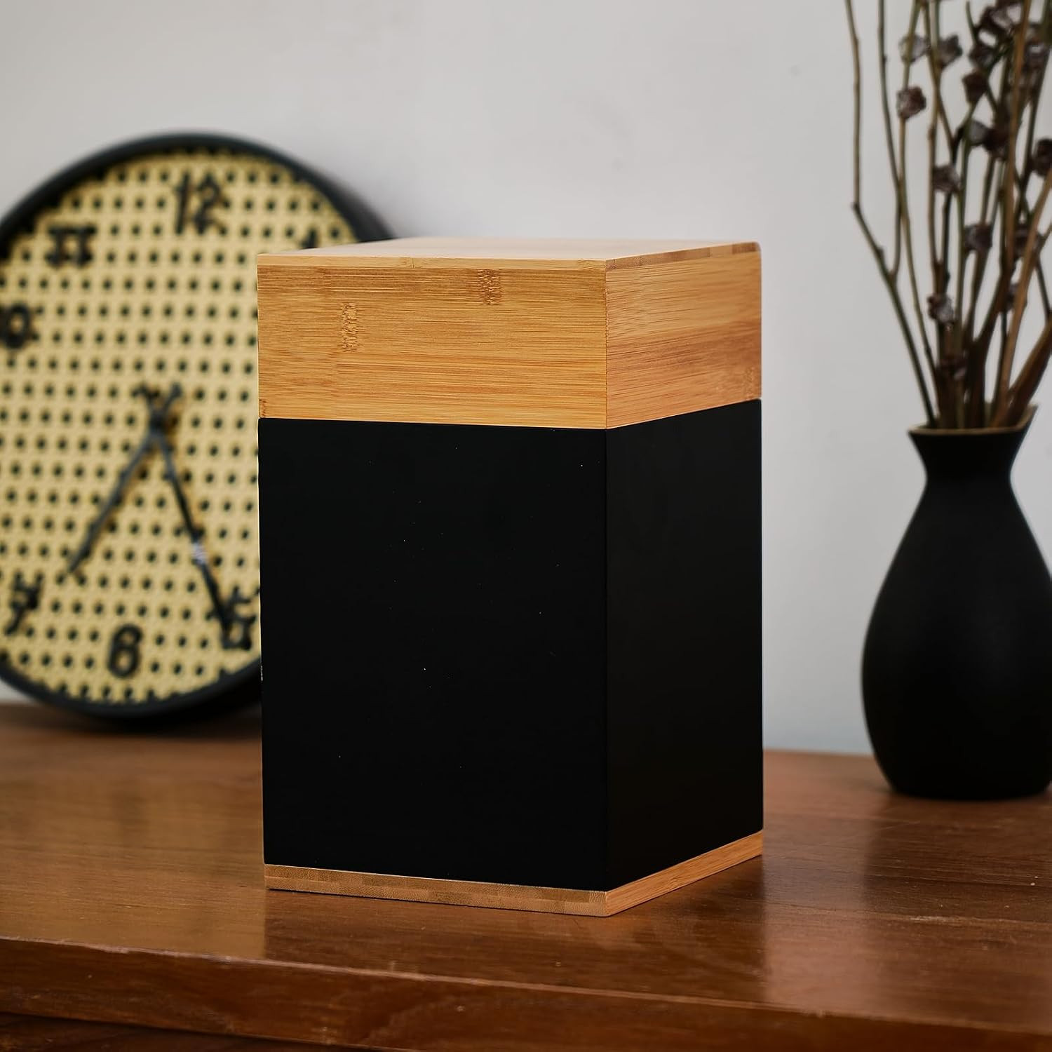 Wooden Urns for Ashes for Adults,Pet Urns for Dogs,Large Funeral Casket Box for