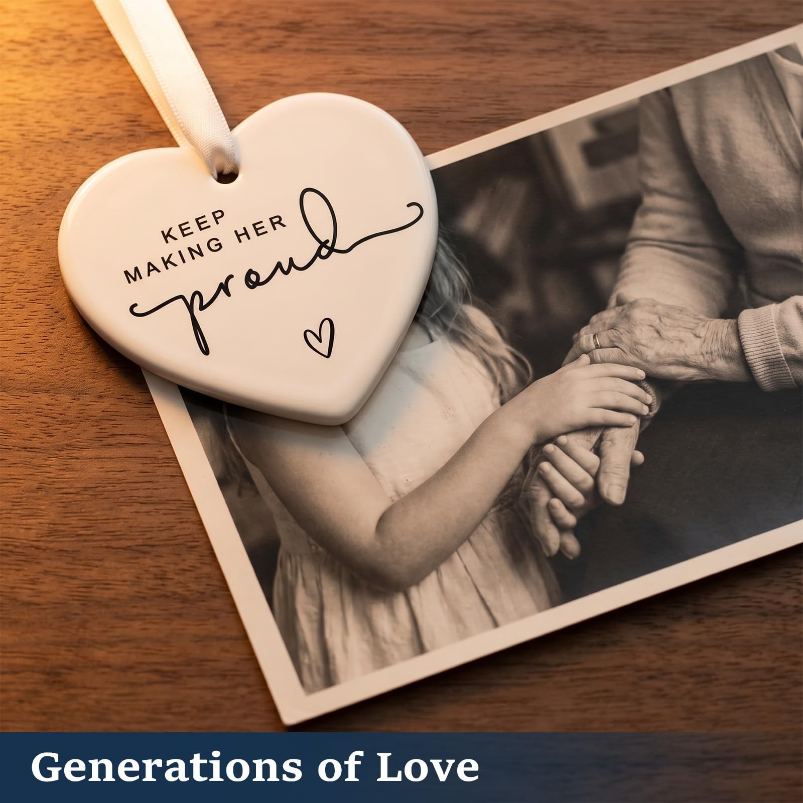 Keep Making Her Proud Bereavement Keepsake, Loss of Loved One Memorial Gift, …