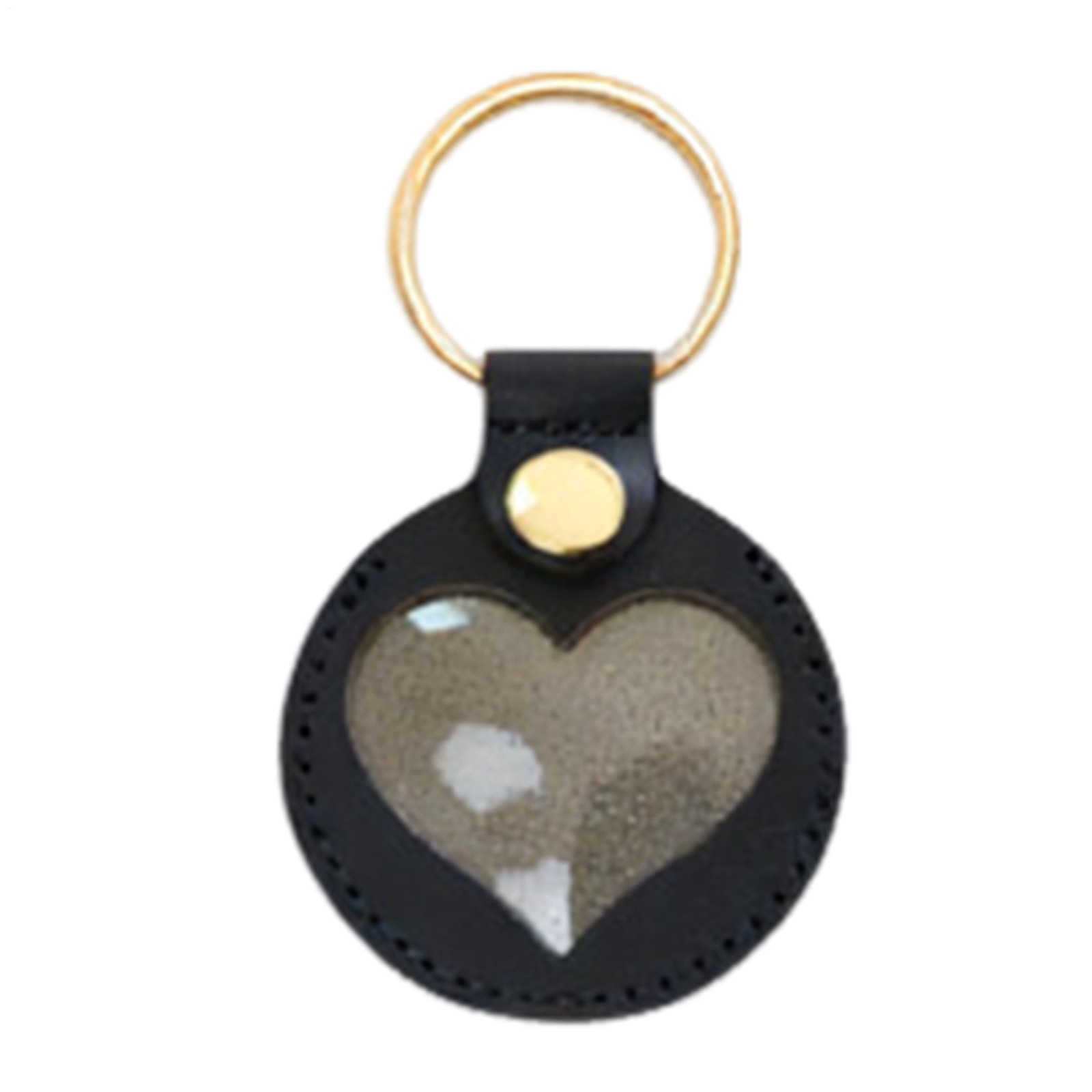 Keyring Pet Hair Storage Bag Cat Dog Hair Keepsake Pendant For Keychain