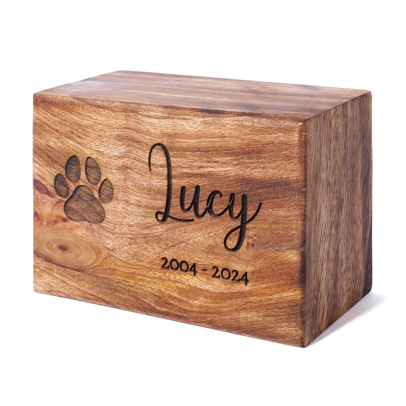 Personalized Wooden Tree of Life Cremation Urn for Human & Pet Ashes, Handmad…
