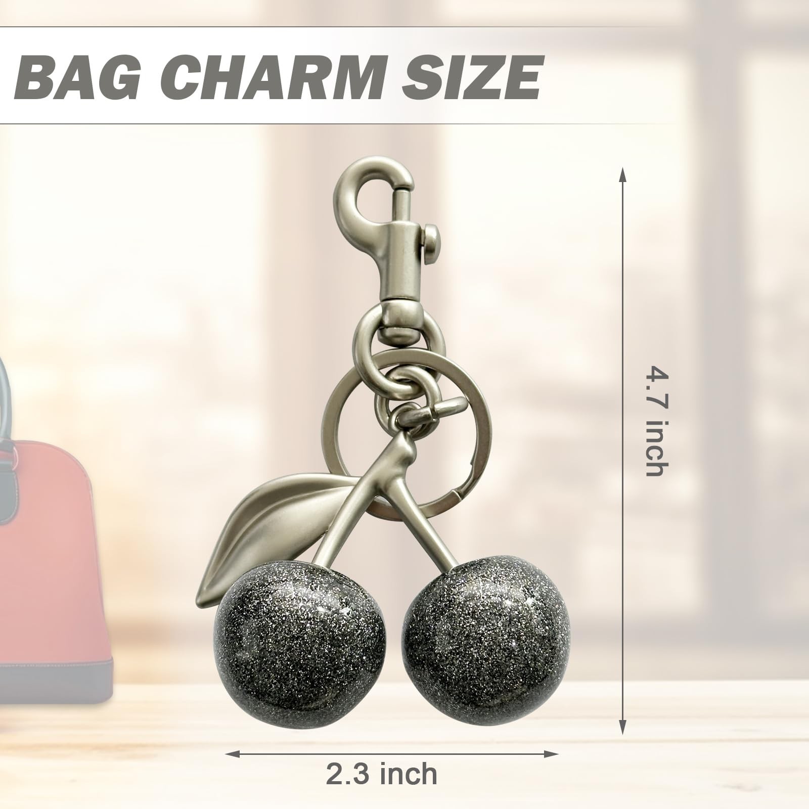 Bag Charm Keychain Bag Chain Charms Purse Charms for Handbags Purse Charm for…