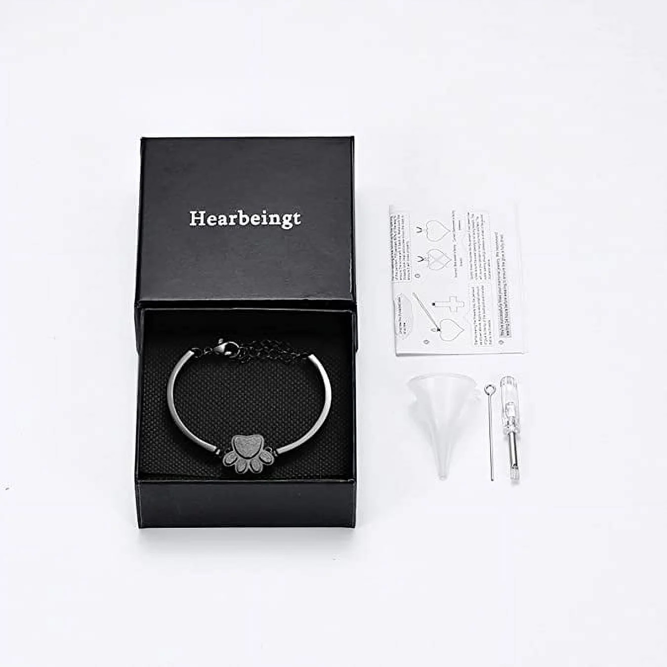 Pet Cremation Jewelry for Ashes for Dog/Cat Ashes Keepsake Urn Bracelet for Wome