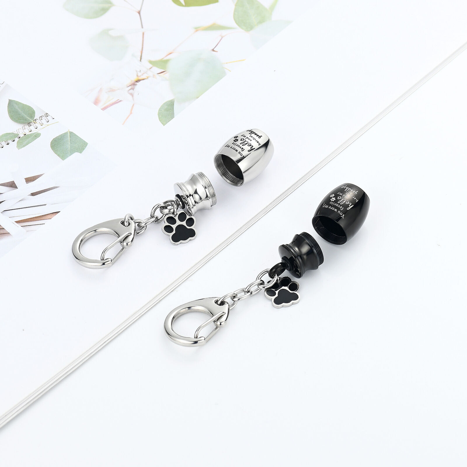 Pet Urns Keychain Pet Urns for Dogs Ashes Keepsake Small Pet Urns for Dogs Cats