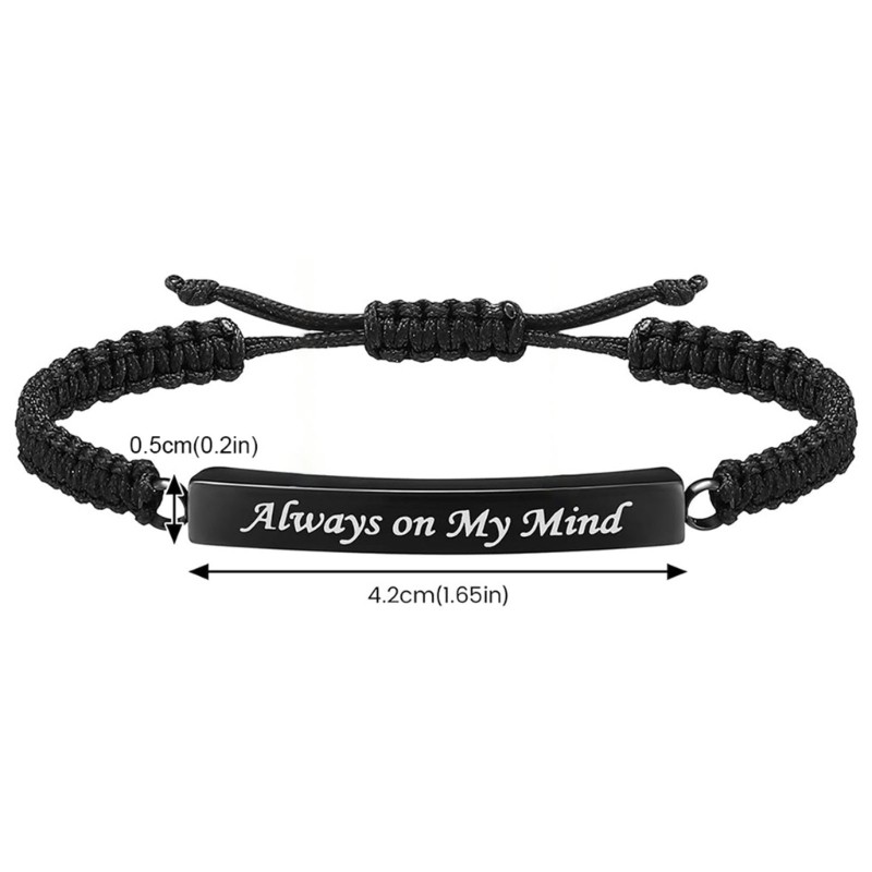 Pet Loss Memorial Bracelet Stainless Steel Ashes Furs Container for Dog Cats